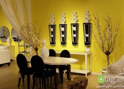 بهترین تناژهای رنگ زرد در طراحی داخلی منزل