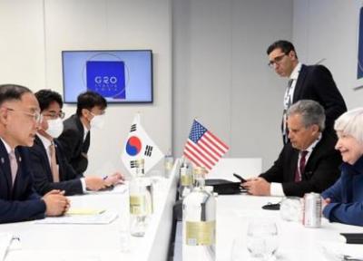 توافق آمریکا و کره جنوبی برای همکاری درباره دارایی های مسدود شده ایران