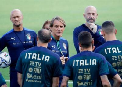 ابتلای 2 عضو کادر فنی تیم ملی ایتالیا به کرونا در آستانه مصاف با مقدونیه