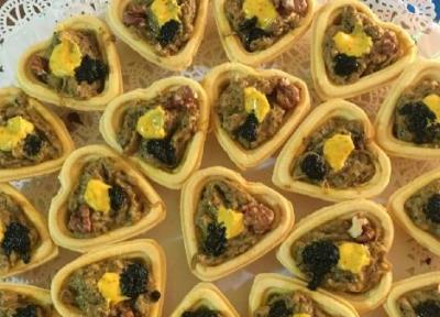 طرز تهیه تارت کشک بادمجان مجلسی؛ فینگر فودی با طعم اصیل ایرانی