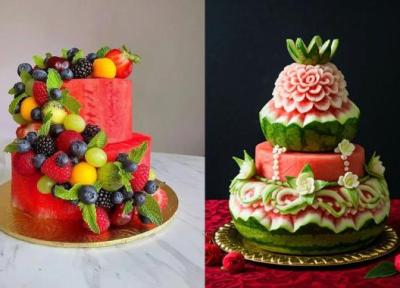 9 ایده خلاقانه تزیین میوه شب یلدا